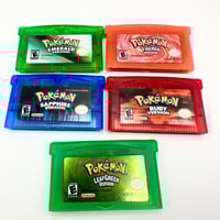 Pokemon Emerald, Ruby, Sapphire, FireRed, & LeafGreen GameBoy Advance