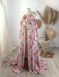 Image 2 of Photography dress Suzanne size universal | floral pattern | photo props