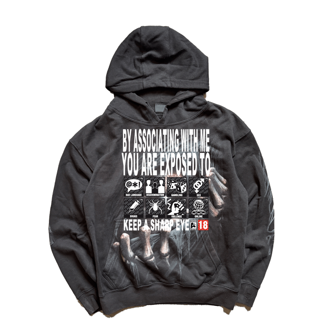 RE:PRINT HOODIE #2 (L)