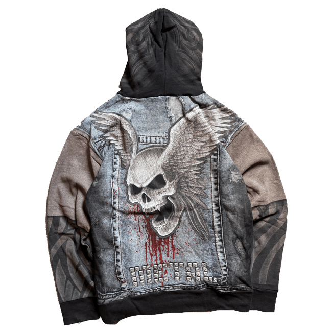 RE:PRINT HOODIE #3 (S)