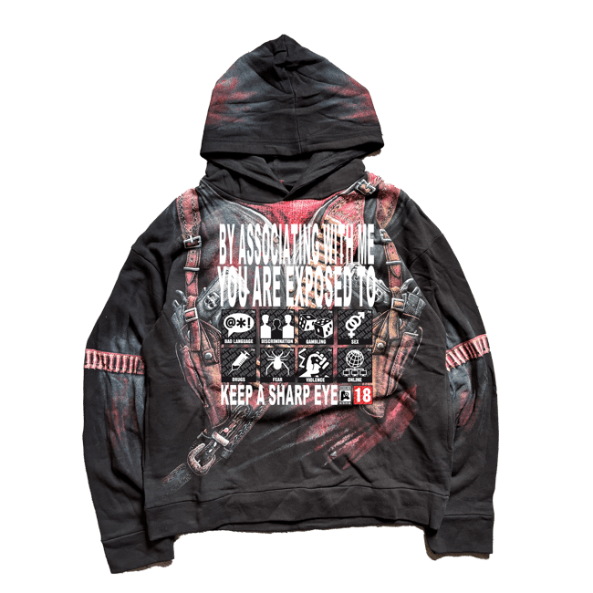 RE:PRINT HOODIE #4 (2XL)
