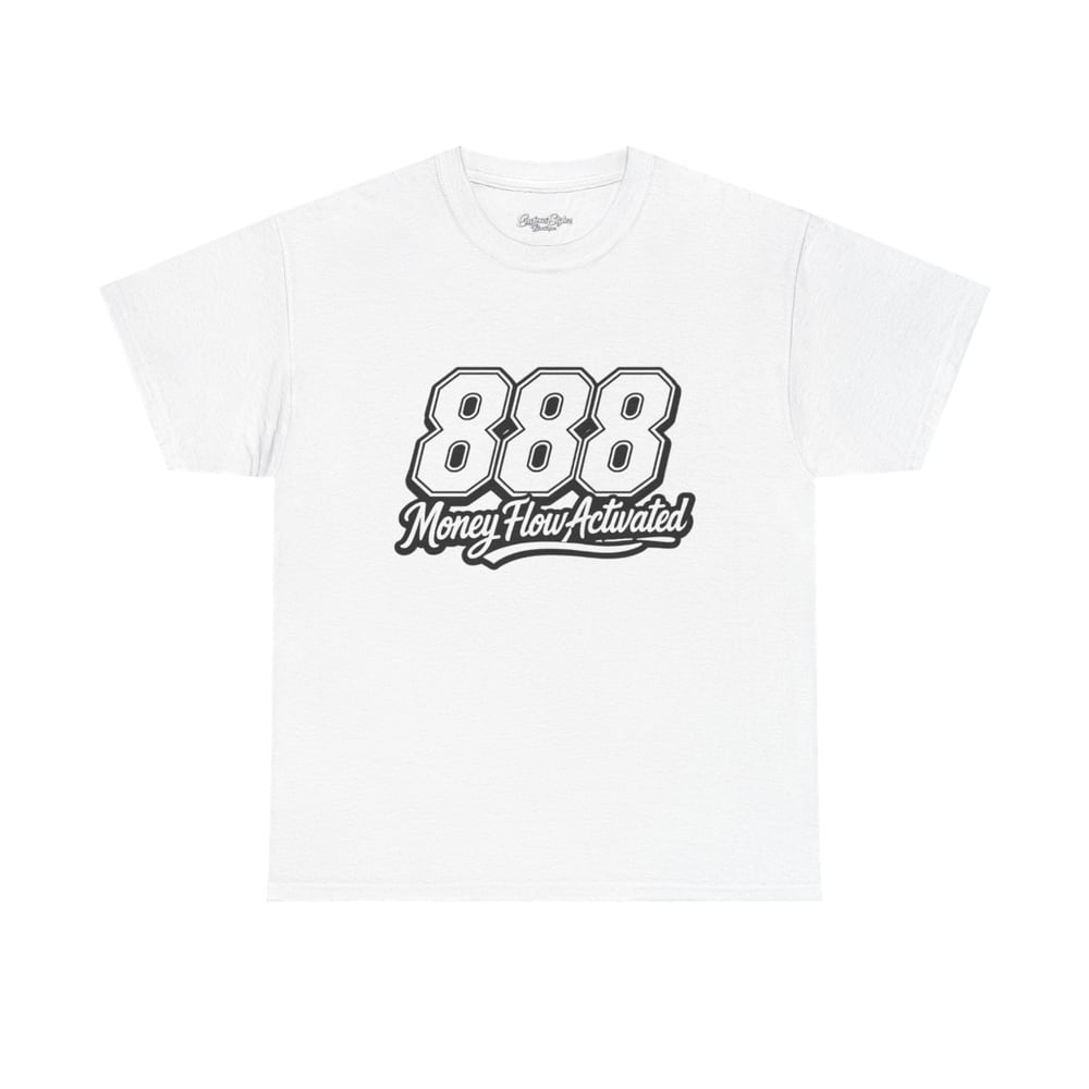Image of Unisex T-Shirt — "888 Money Flow Activated" Graphic Tee