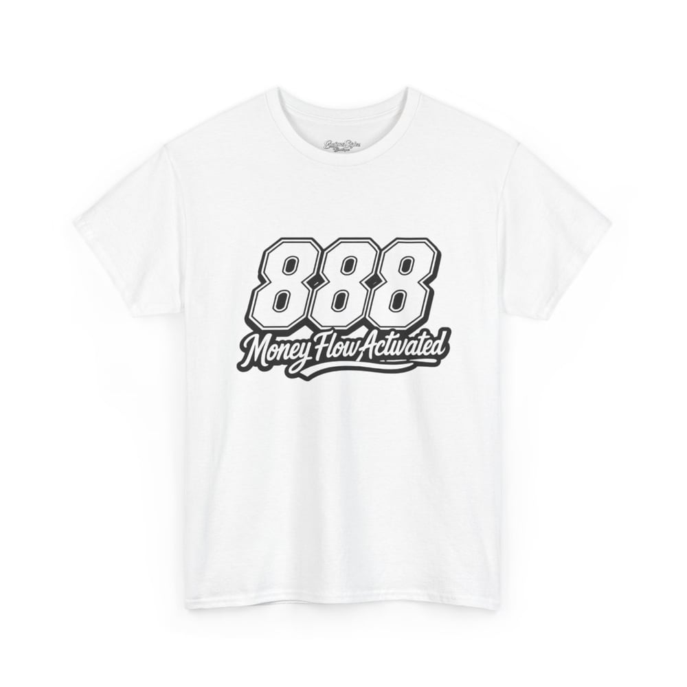 Image of Unisex T-Shirt — "888 Money Flow Activated" Graphic Tee
