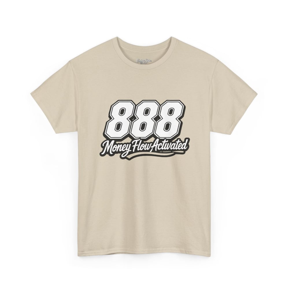 Image of Unisex T-Shirt — "888 Money Flow Activated" Graphic Tee