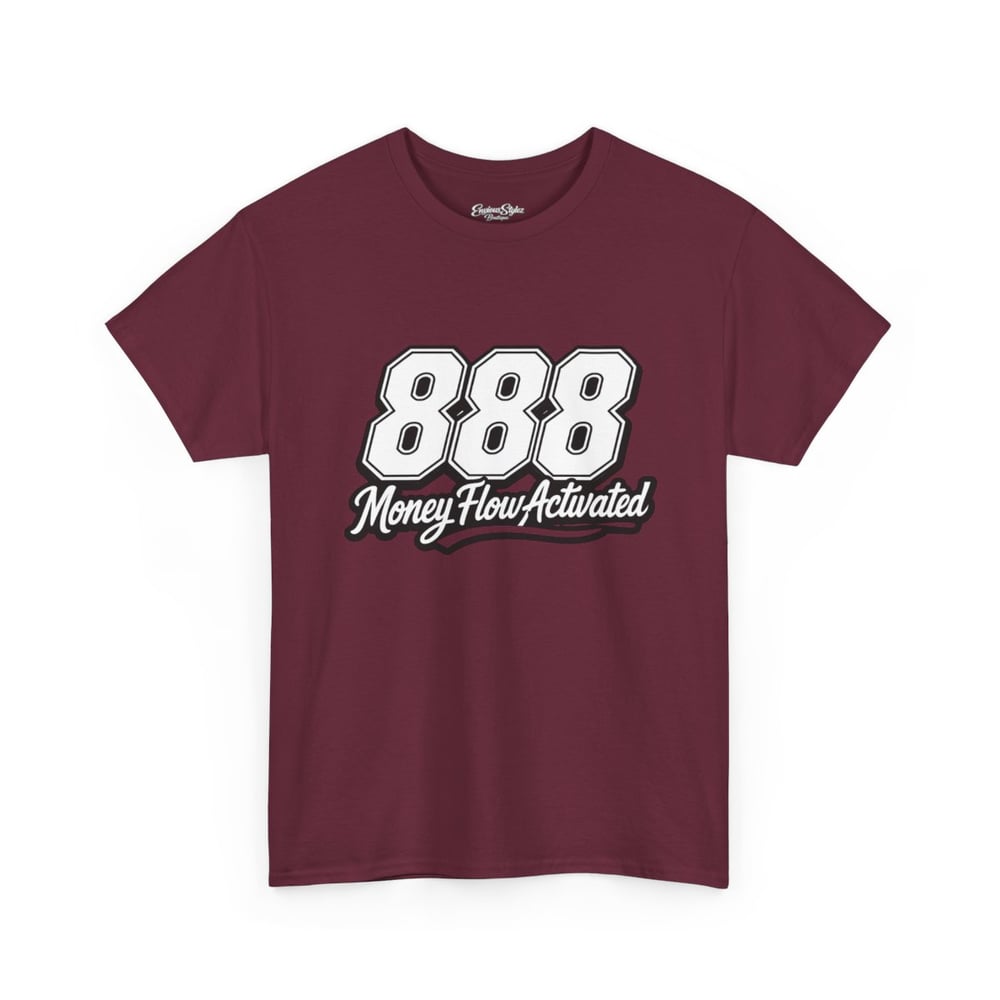 Image of Unisex T-Shirt — "888 Money Flow Activated" Graphic Tee