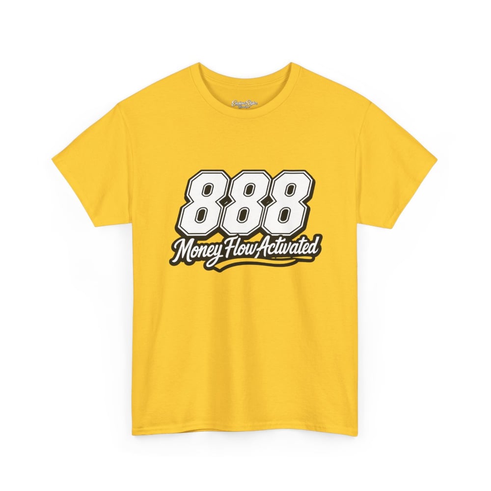 Image of Unisex T-Shirt — "888 Money Flow Activated" Graphic Tee