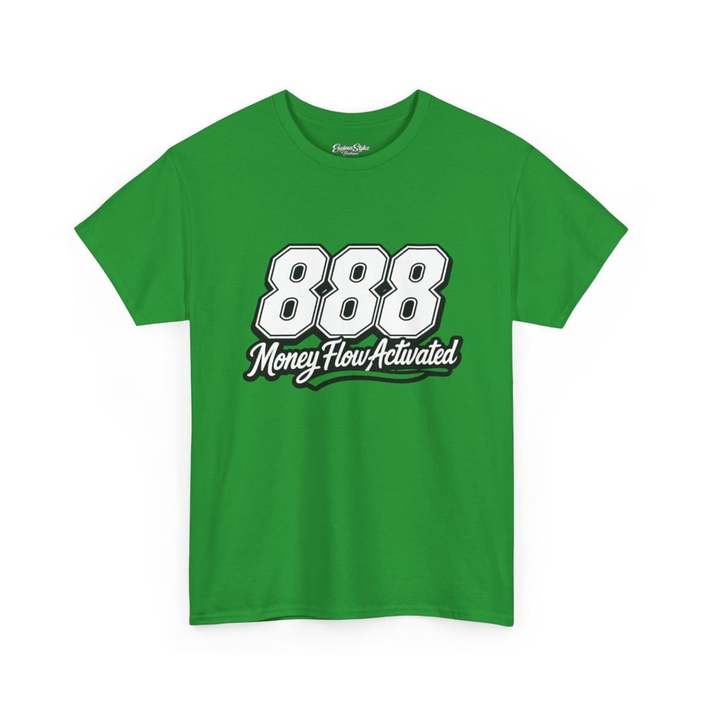 Image of Unisex T-Shirt — "888 Money Flow Activated" Graphic Tee