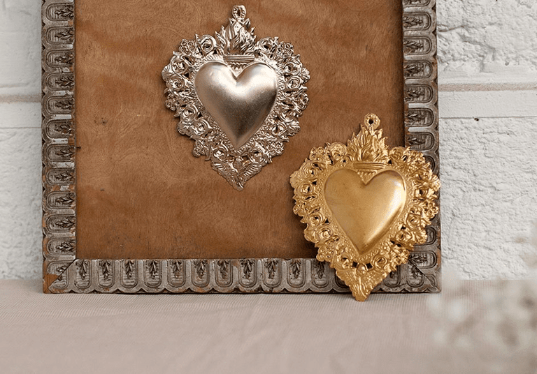 PETIT EX-VOTO COEUR MARIA Image 3