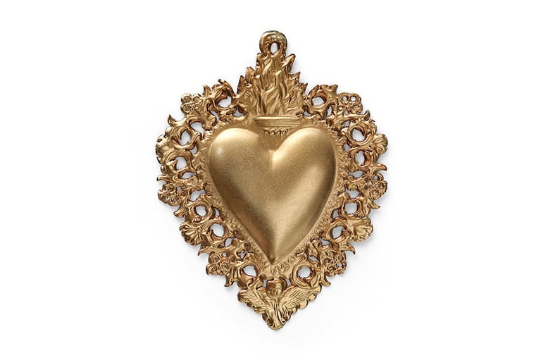 PETIT EX-VOTO COEUR MARIA