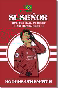 Roberto Firmino - Pin Badge