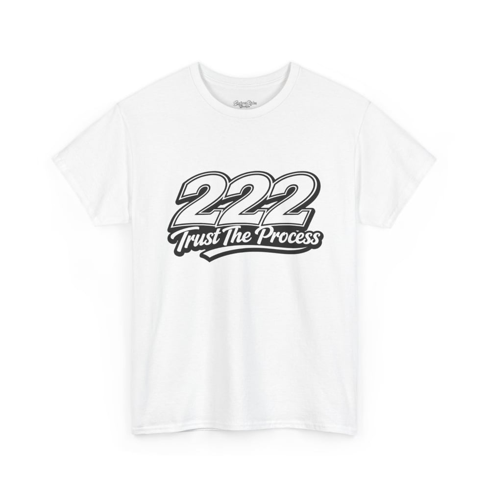 Image of Unisex T-Shirt — "222 Trust The Process" Graphic Tee