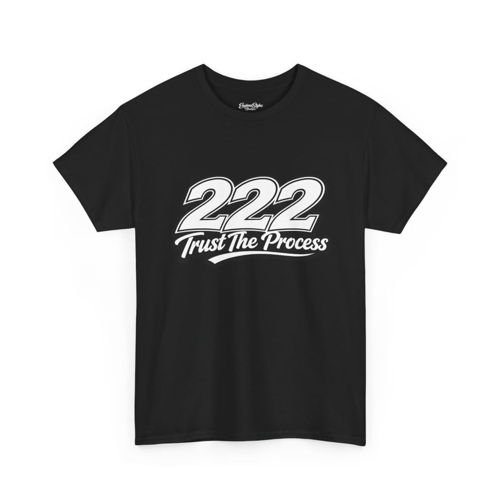 Image of Unisex T-Shirt — "222 Trust The Process" Graphic Tee