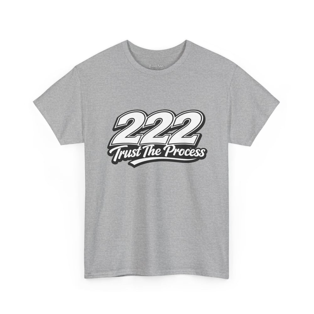 Image of Unisex T-Shirt — "222 Trust The Process" Graphic Tee