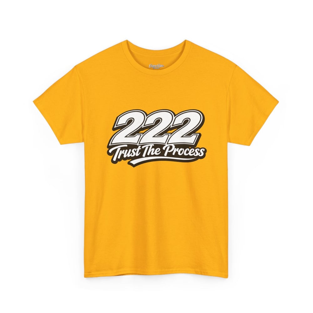 Image of Unisex T-Shirt — "222 Trust The Process" Graphic Tee