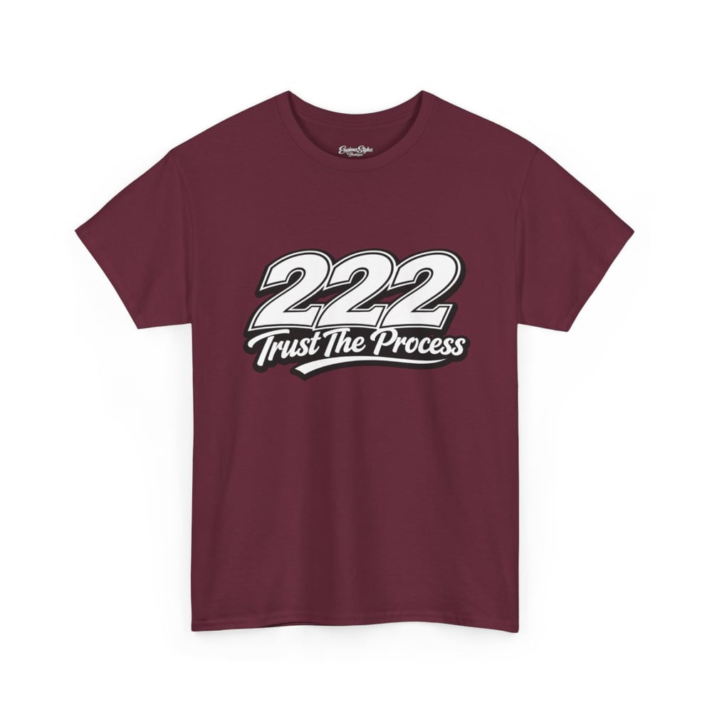 Image of Unisex T-Shirt — "222 Trust The Process" Graphic Tee