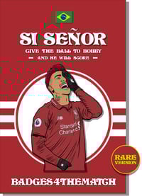 Roberto Firmino - Pin Badge (RARE)