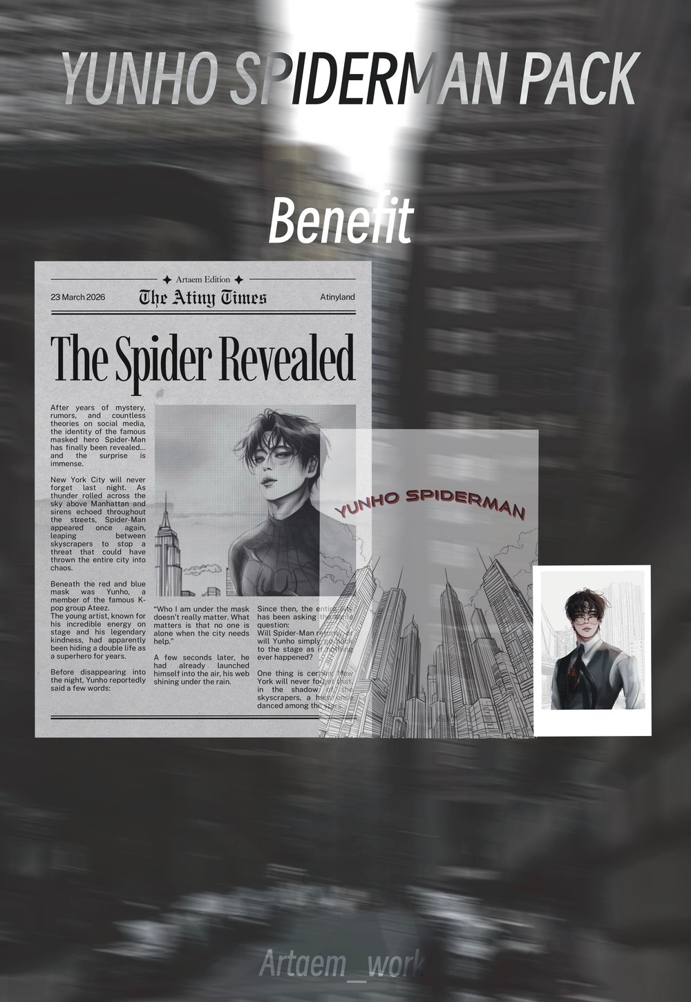 Image of Pack Spiderman Yunho 