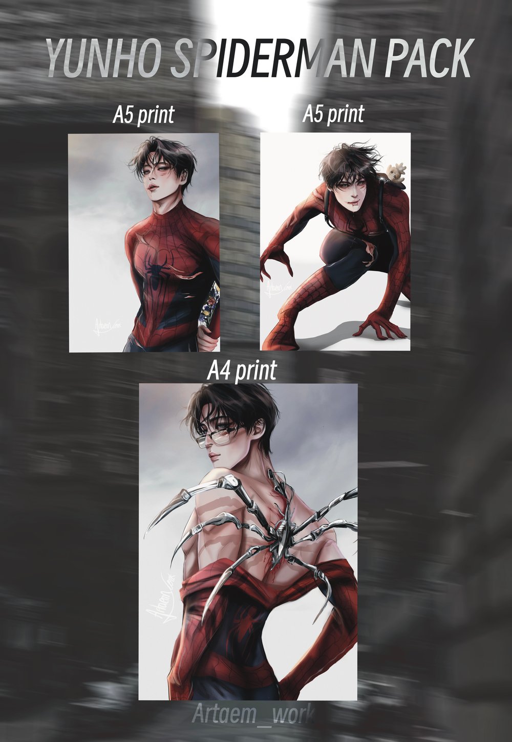 Image of Pack Spiderman Yunho 