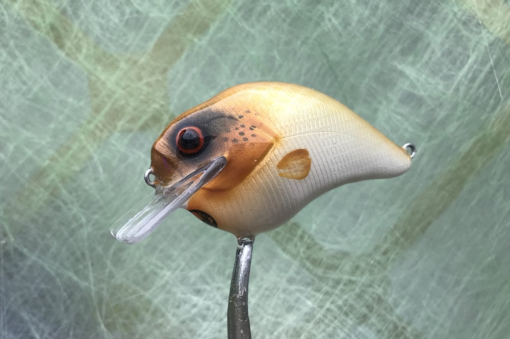 Custom Airbrushed S-CRANK 1.5 Squarebill Crankbait 2043