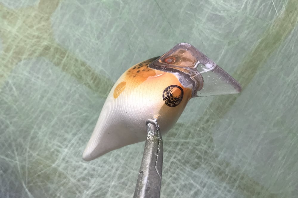 Custom Airbrushed S-CRANK 1.5 Squarebill Crankbait 2043 - Image 5