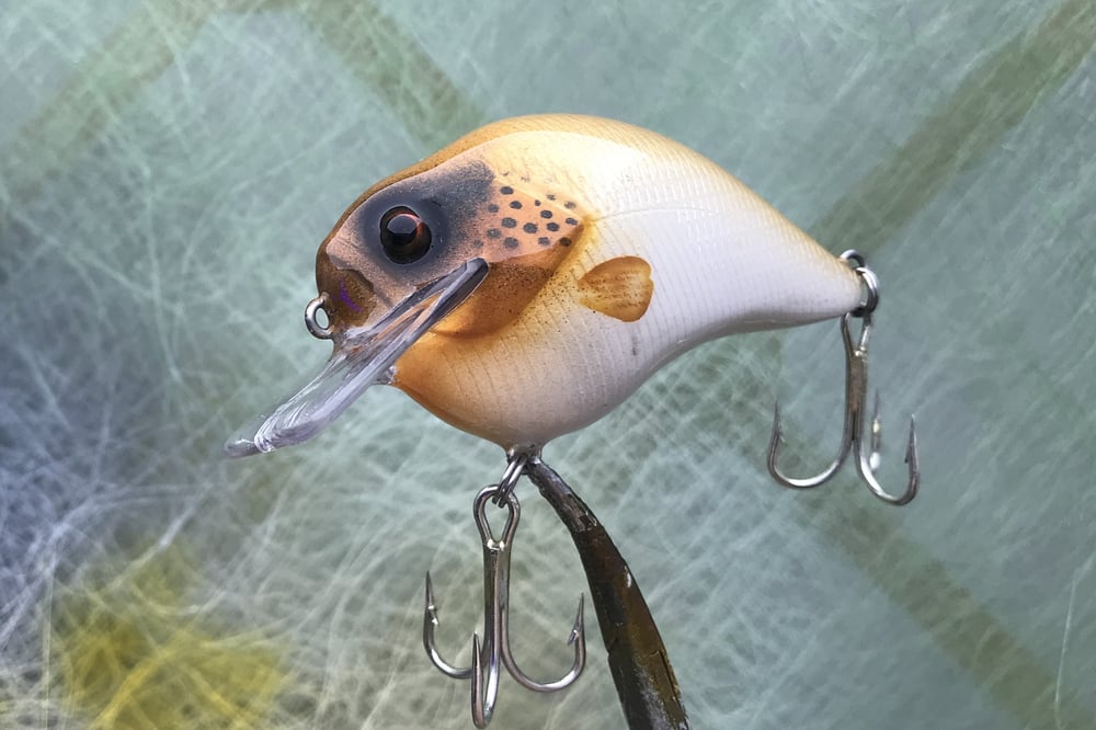 Custom Airbrushed S-CRANK 1.5 Squarebill Crankbait 7595