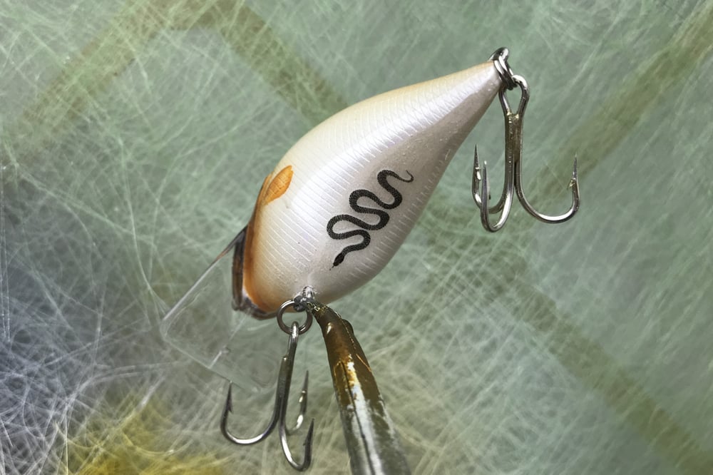 Custom Airbrushed S-CRANK 1.5 Squarebill Crankbait 7595 - Image 2
