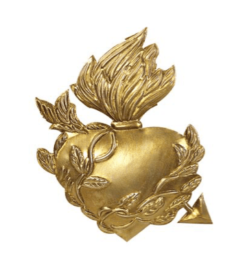 EX-VOTO COEUR FLÈCHE