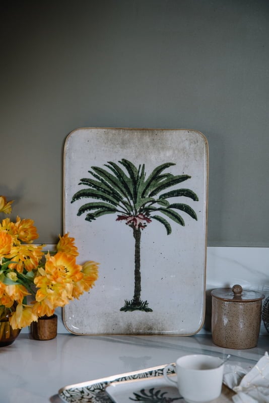 PLATEAU DE RÉCEPTION PALMIER Image 3