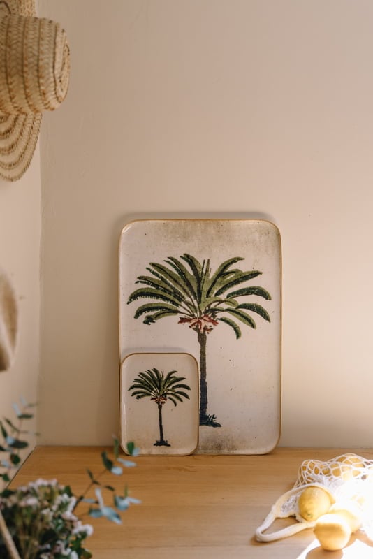 PLATEAU DE RÉCEPTION PALMIER Image 2