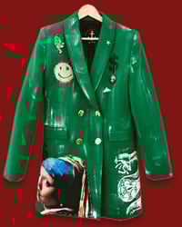 Image 2 of  ANGEL LOVE  ✘ IBIZA  JACKET  ✘VINTAGE BLAZER ✘UPCYCLED