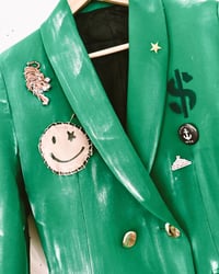 Image 4 of  ANGEL LOVE  ✘ IBIZA  JACKET  ✘VINTAGE BLAZER ✘UPCYCLED