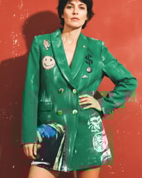 Image 1 of  ANGEL LOVE  ✘ IBIZA  JACKET  ✘VINTAGE BLAZER ✘UPCYCLED