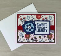 Image 3 of Patriotic Card Making Kit for Adults to DIY 6 Fourth of July Greeting Cards for Independence Day