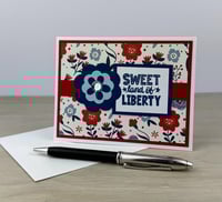 Image 4 of Patriotic Card Making Kit for Adults to DIY 6 Fourth of July Greeting Cards for Independence Day