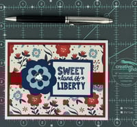 Image 8 of Patriotic Card Making Kit for Adults to DIY 6 Fourth of July Greeting Cards for Independence Day