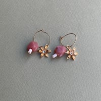 Image 1 of Mini-créoles "MADELEINE"