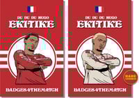 Hugo Ekitike - Pin Badges - Double Pack