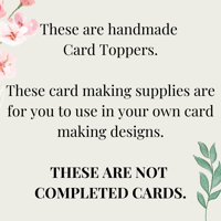 Image 12 of Patriotic Fourth of July Card Toppers for Scrapbooks, Junk Journals and Papercrafts