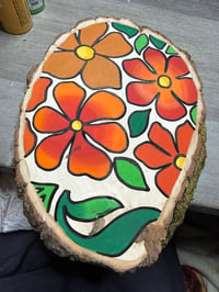 Sunset flowers 