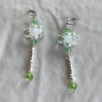 Image 1 of Fun Raincloud Earrings Multiple Colors Avail.