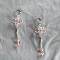 Image 3 of Fun Raincloud Earrings Multiple Colors Avail.