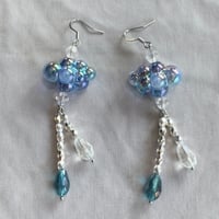 Image 5 of Fun Raincloud Earrings Multiple Colors Avail.