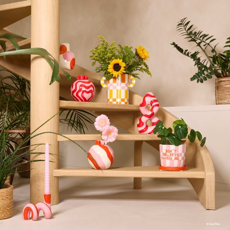 VASE CARMELA - HAPPY WAVES - QUÉ RICO Image 2