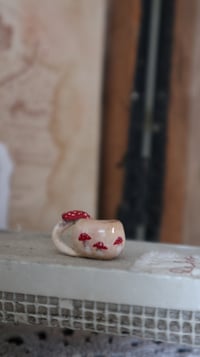 Image 2 of Miniature mug scale 1/6 Amanita mushroom 