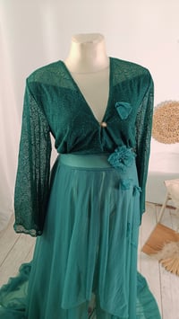 Image 2 of Maternity/non maternity dress Juliette | size S-M-L | emerald