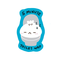 Toilet Nap