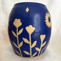 Image 4 of Dreamy Bright Blue Utility Vase