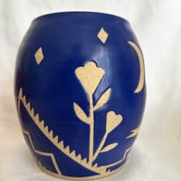 Image 5 of Dreamy Bright Blue Utility Vase