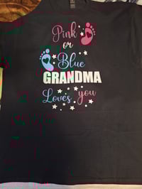 Baby reveal shirt grandma