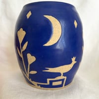 Image 1 of Dreamy Bright Blue Utility Vase